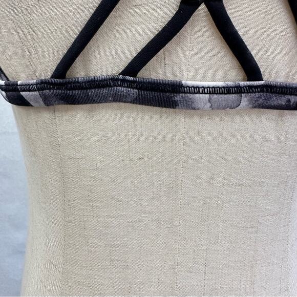 Lululemon Free To Be‎ Zen Bra Mini Obscurred Black Dusty Mauve/Black size 8 - Picture 12 of 14